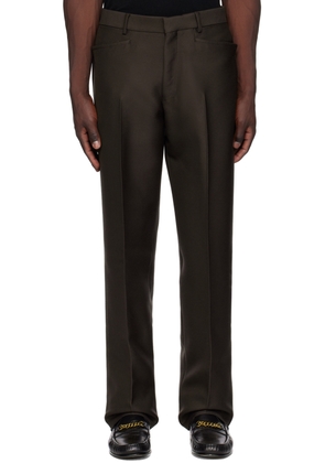 TOM FORD Brown Atticus Trousers