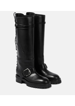 Ann Demeulemeester Ans knee-high leather boots