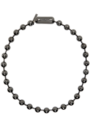AMBUSH Gunmetal Huge Ball Chain Necklace