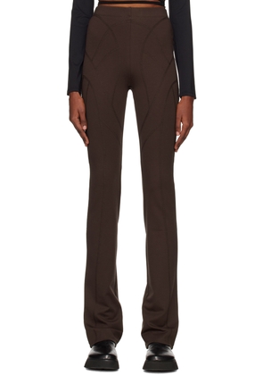 HELIOT EMIL Brown Dulcet Trousers
