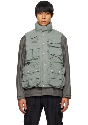 F/CE.® Green Pocket Down Vest
