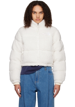 The North Face White Nuptse Down Jacket