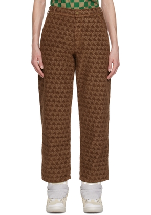 ERL Brown Padded Trousers