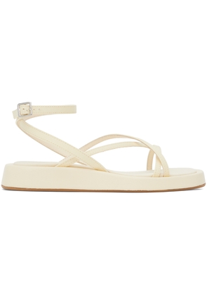 GIABORGHINI Off-White Rosie 16 Sandals
