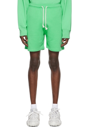 Acne Studios Green Cotton Shorts
