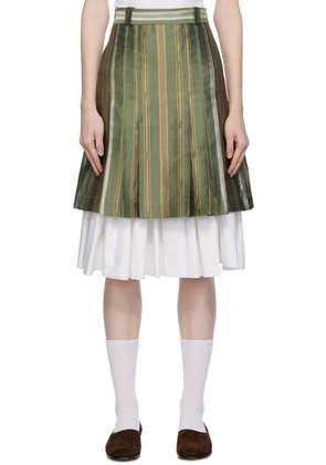 S.S.Daley Green Evana Midi Skirt