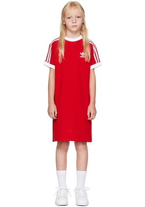 adidas Kids Kids Red Adicolor Big Kids Dress