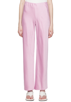 Vince Pink Bias Trousers