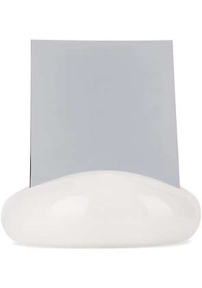 Nicholas Bijan Pourfard SSENSE Exclusive Off-White Mirror Lamp