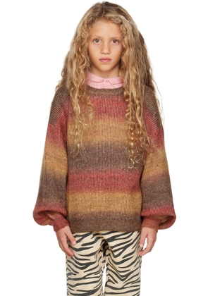 maed for mini Kids Brown Magical Macaw Sweater