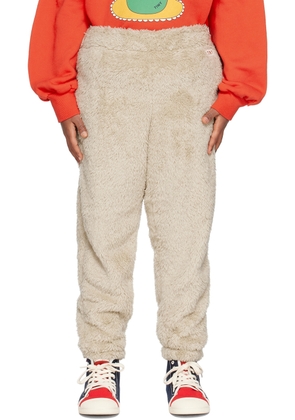 TINYCOTTONS Kids Beige Polar Sweatpants