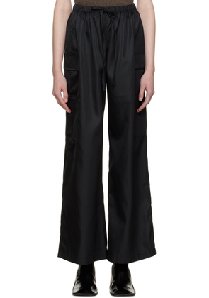 Reformation Black Ethan Trousers