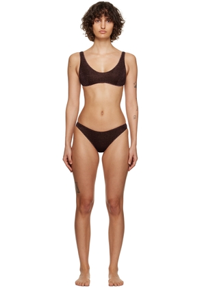 Oséree Brown Lumière Sporty Bikini