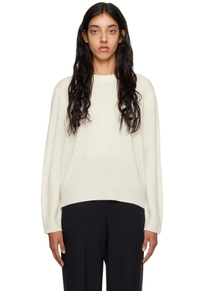 Theory Off-White Oversized Sweater