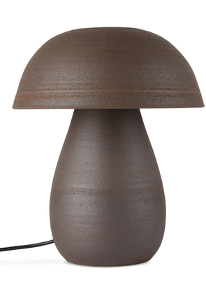Nicholas Bijan Pourfard SSENSE Exclusive Brown Mushroom Lamp