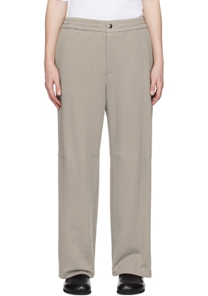 Solid Homme Gray Banding Lounge Pants