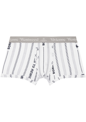 Vivienne Westwood White Printed Boxers