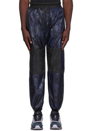 OVER OVER Navy Paneled Track Pants