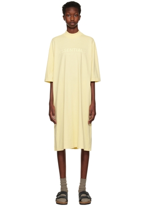 Fear of God ESSENTIALS Yellow Short Sleeve Minidress