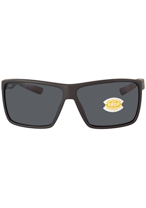 Costa Del Mar RINCON Grey Polarized Polycarbonate Mens Sunglasses 6S9018 901838 63