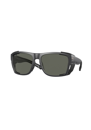 Costa Del Mar King Tide 6 Grey Polarized Glass Wrap Mens Sunglasses 6S9112 911204 58