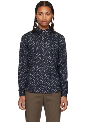 PS by Paul Smith Navy Floral Shirt