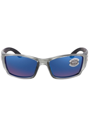 Costa Del Mar CORBINA Blue Mirror Polarized Glass Mens Sunglasses CB 18 OBMGLP 61