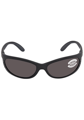 Costa Del Mar FATHOM Gray Polarized Polycarbonate Mens Sunglasses FA 11 OGP 61
