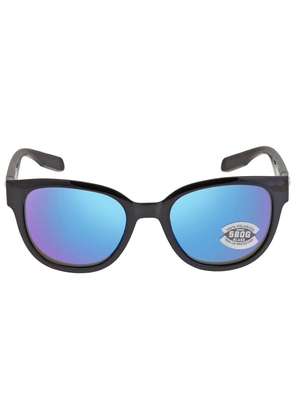 Costa Del Mar SALINA Polarized Blue Mirror Glass Ladies Sunglasses 6S9051 905101 53
