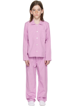 Tekla Kids Kids Purple Pyjama Set