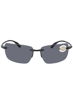 Costa Del Mar Gulf Shore Gray Polarized Polycarbonate Unisex Sunglasses GSH 11 OGP 66