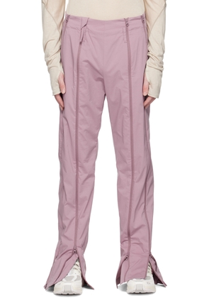 POST ARCHIVE FACTION (PAF) Purple Zip Trousers