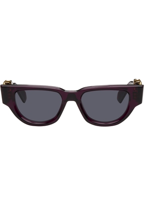Valentino Garavani Purple II Cat Eye Framed Sunglasses