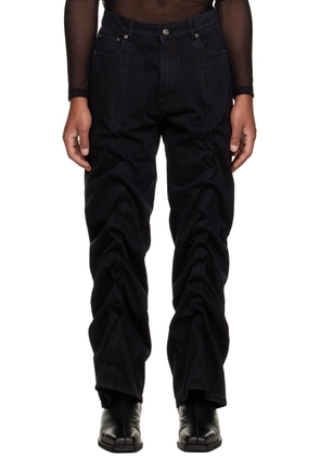 Y/Project Black Classic Wire Jeans