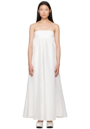 Kika Vargas SSENSE Exclusive White Maxi Dress