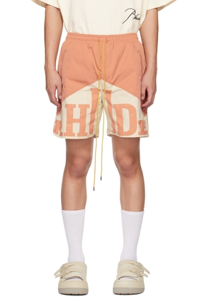 Rhude Orange Yachting Shorts
