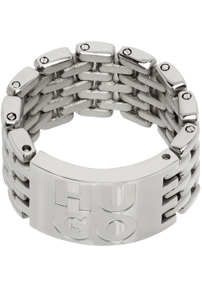 Hugo Silver E-Watch Ring