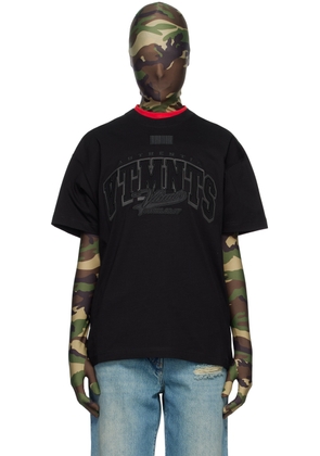VTMNTS Black College T-Shirt