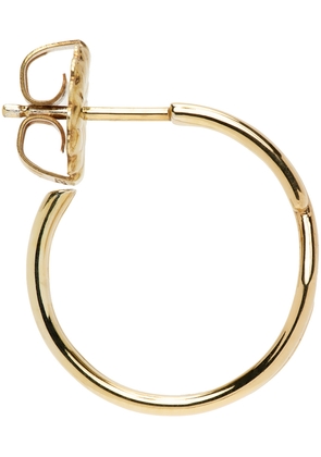 Secret of Manna Gold Key Ring Single Earring