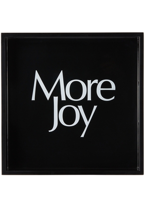 More Joy Black 'More Joy' Catchall Tray