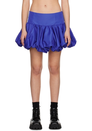 Marques Almeida Blue Puff Miniskirt