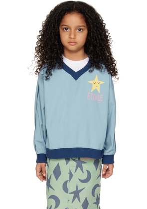 Jellymallow Kids Blue 'Étoile' Sweater