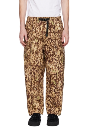 South2 West8 Beige Belted Track Pants