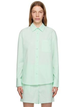 The Frankie Shop Green Lui Shirt