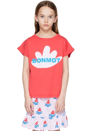 Bonmot Organic Kids Red Seaweed T-Shirt