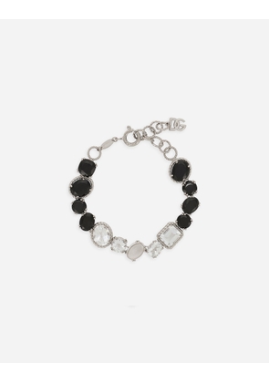 Dolce & Gabbana Anna Bracelet In White Gold 18kt With Spinel And Topazes - Woman Bracelets White Acetate Onesize