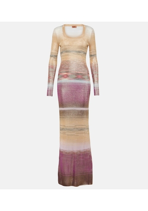 Missoni Space-dyed knit maxi dress