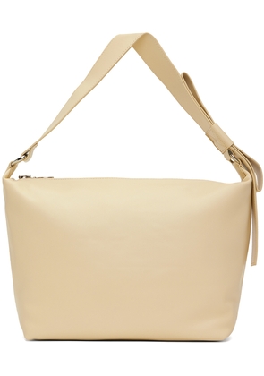 KARA SSENSE Exclusive Beige XL Bow Pouch Bag