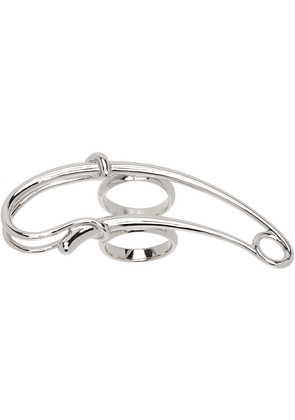 HUGO KREIT Silver Safety Ring