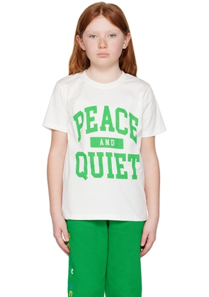 Museum of Peace & Quiet SSENSE Exclusive Kids White T-Shirt